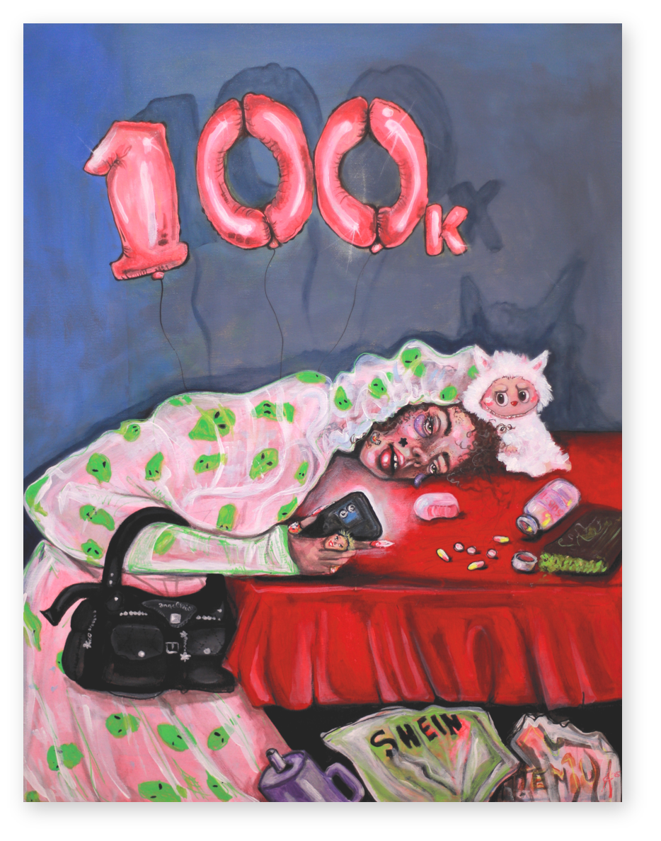 Influenzerin – Poster (Print)