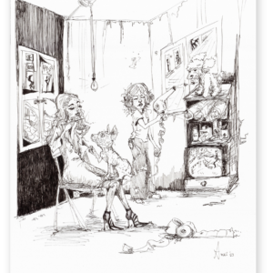 Nachbarin – Poster (Print)